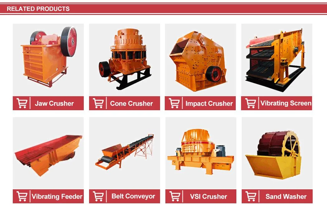 Construction Machine Jaw Crusher for Stone Crushing