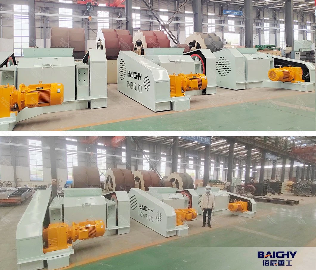 Two Roller Crusher Mill Machine for Mining Quarry Small Limestone Rock Stone