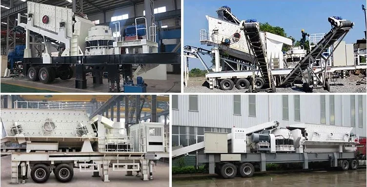 Mobile Stone Crushing &amp; Screen Plant/Mobile Jaw Crusher Station for Mine Construction