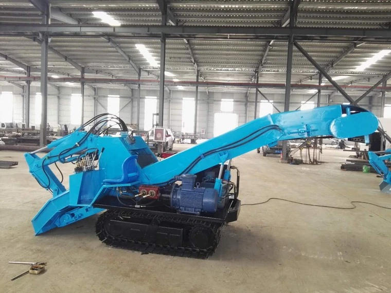 Mining Zwy Type Crawler Scraper Slag Raking Machine Large Tunnel Project Slag Removal Machine