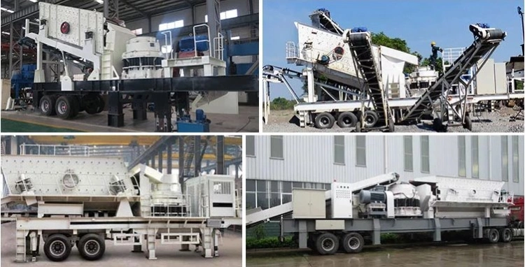 High Capacity Stone Crusher Machine Mobile Crusher for Gold Ore