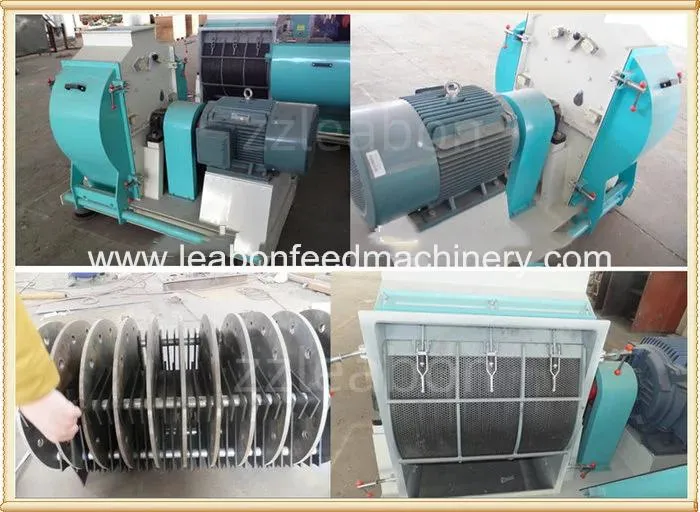 Corn Straw Crusher Mobile Mini Hammer Mill for Flour