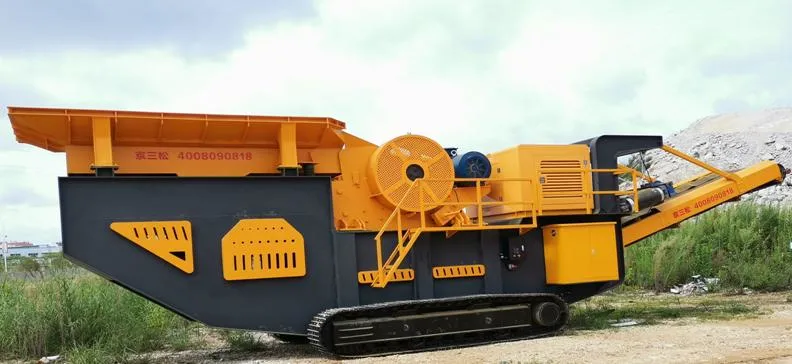 Portable Crushers with Dust Removal System