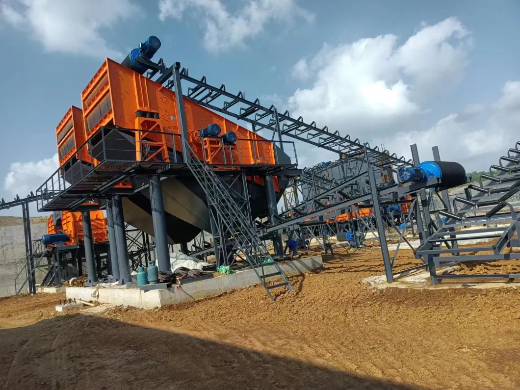 Vibrating Screen Circular Vibrating Screen - a Multilayer and New Efficiency Stone Crusher Price