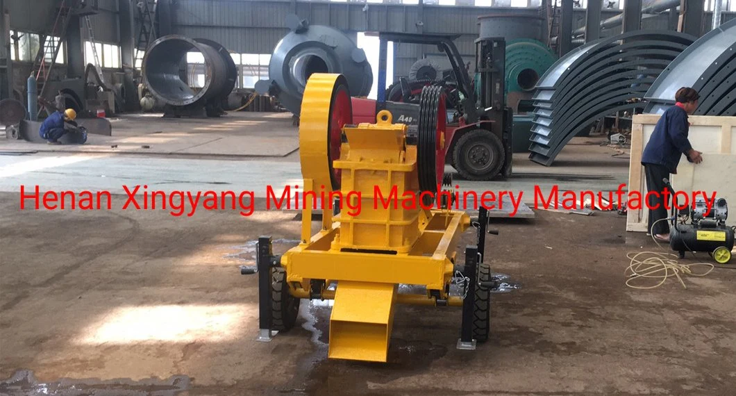 1-5tph Mini Diesel Mobile Rock Crushing Machine/Small Portable Stone Jaw Crusher Price PE 150X250 for Sale