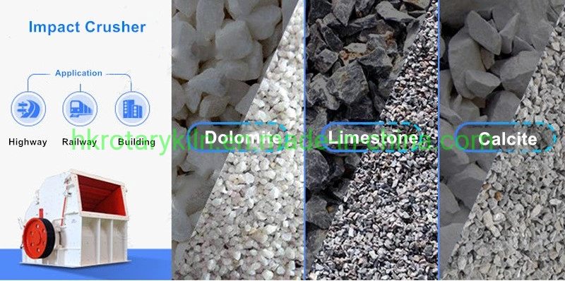 10-350tph Tertiary Impact Crusher Coal Impact Crusher Stone Impact Crusher