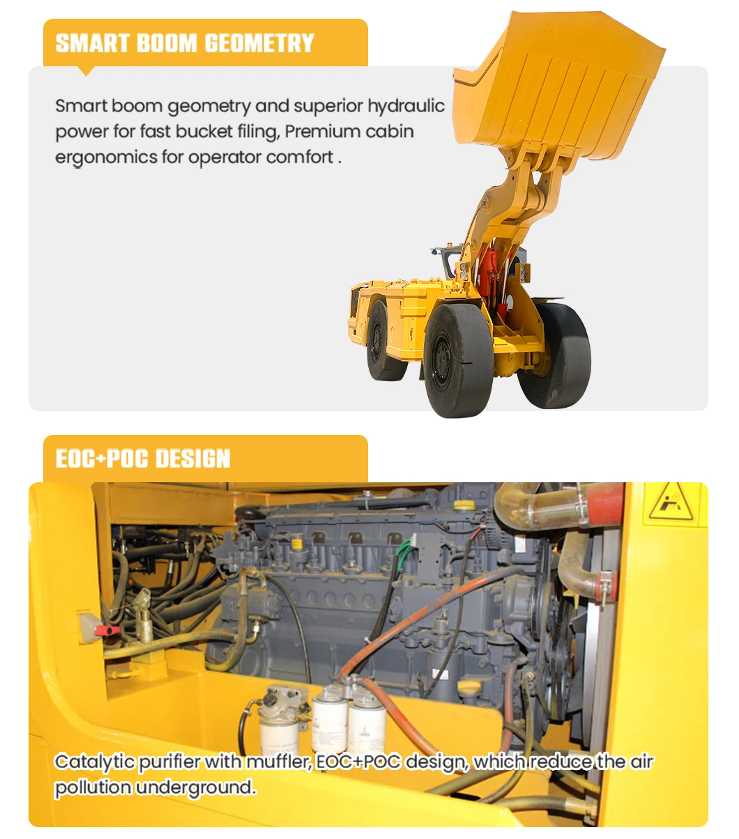 Hot sale mining scoop Custom-designed underground loading equipment