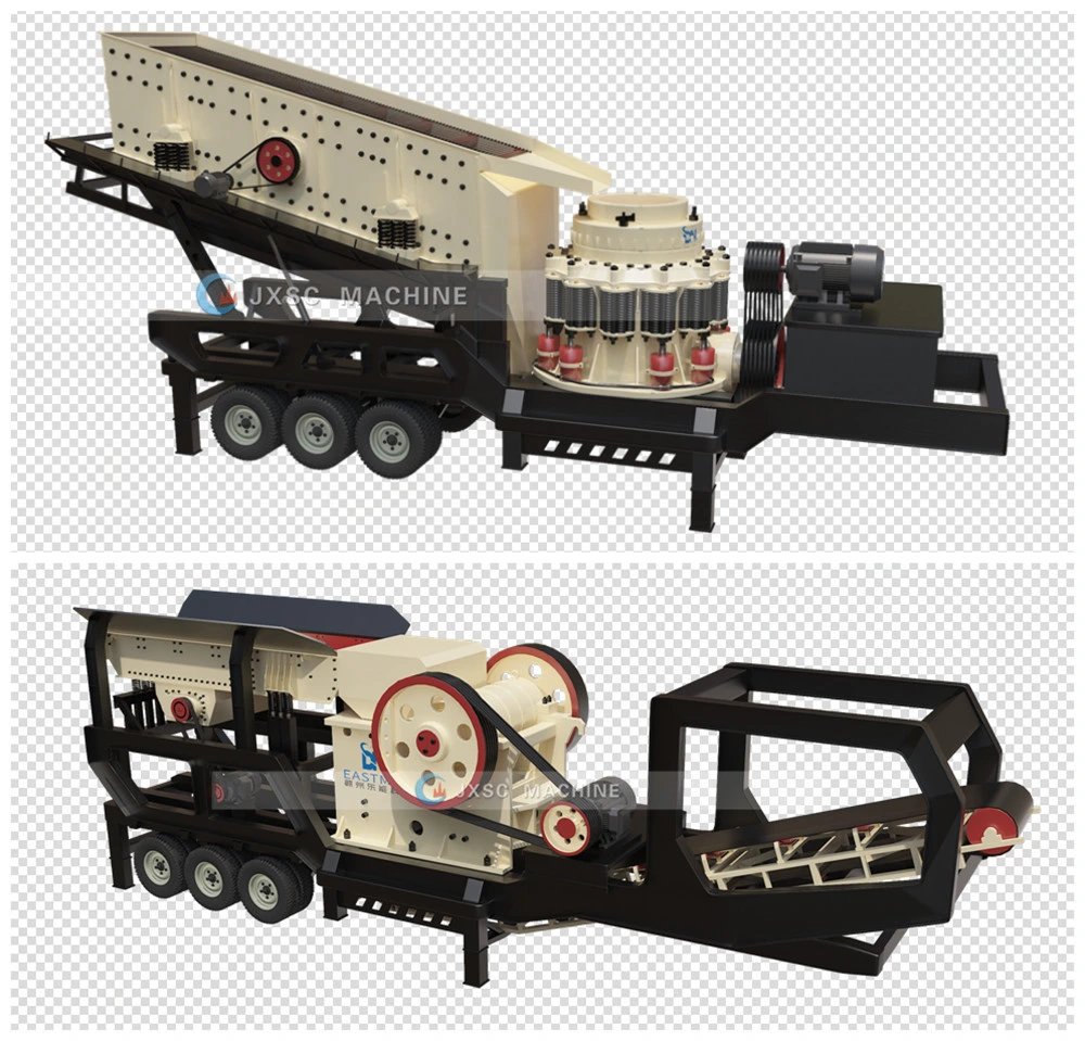 Hot Sale Mobile Impact Stone Crusher Tracked Mobile Concrete Crusher