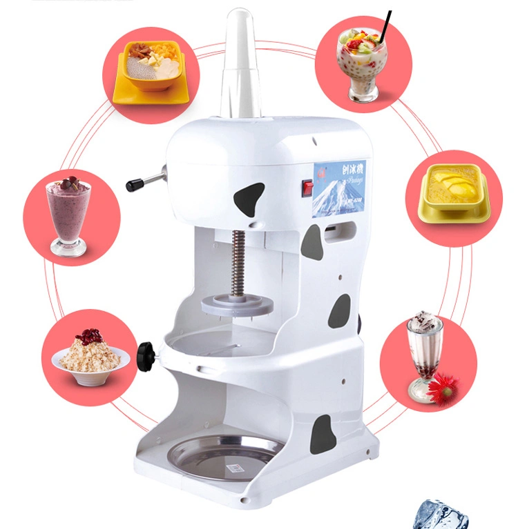 Commercial Snow Ice Crusher Shaver Electric Ice Block Shaving Machine Ice Cream Machine