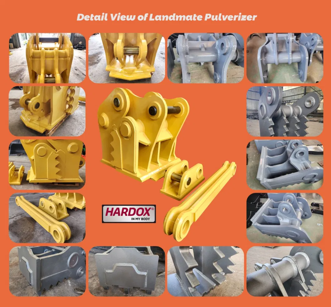 Excavator Concrete and Rock Crusher