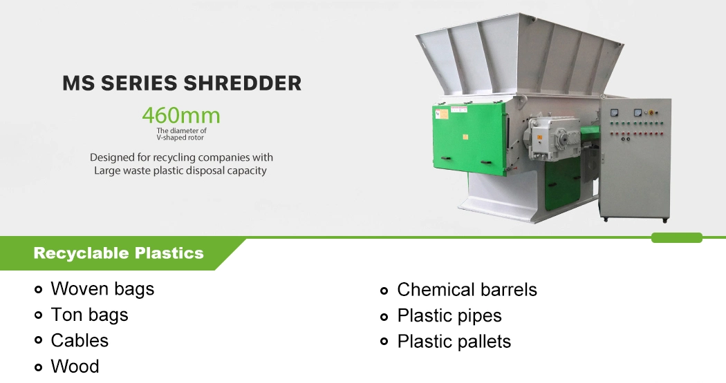 Customizable Shredder Crusher Industrial Shredder Machine