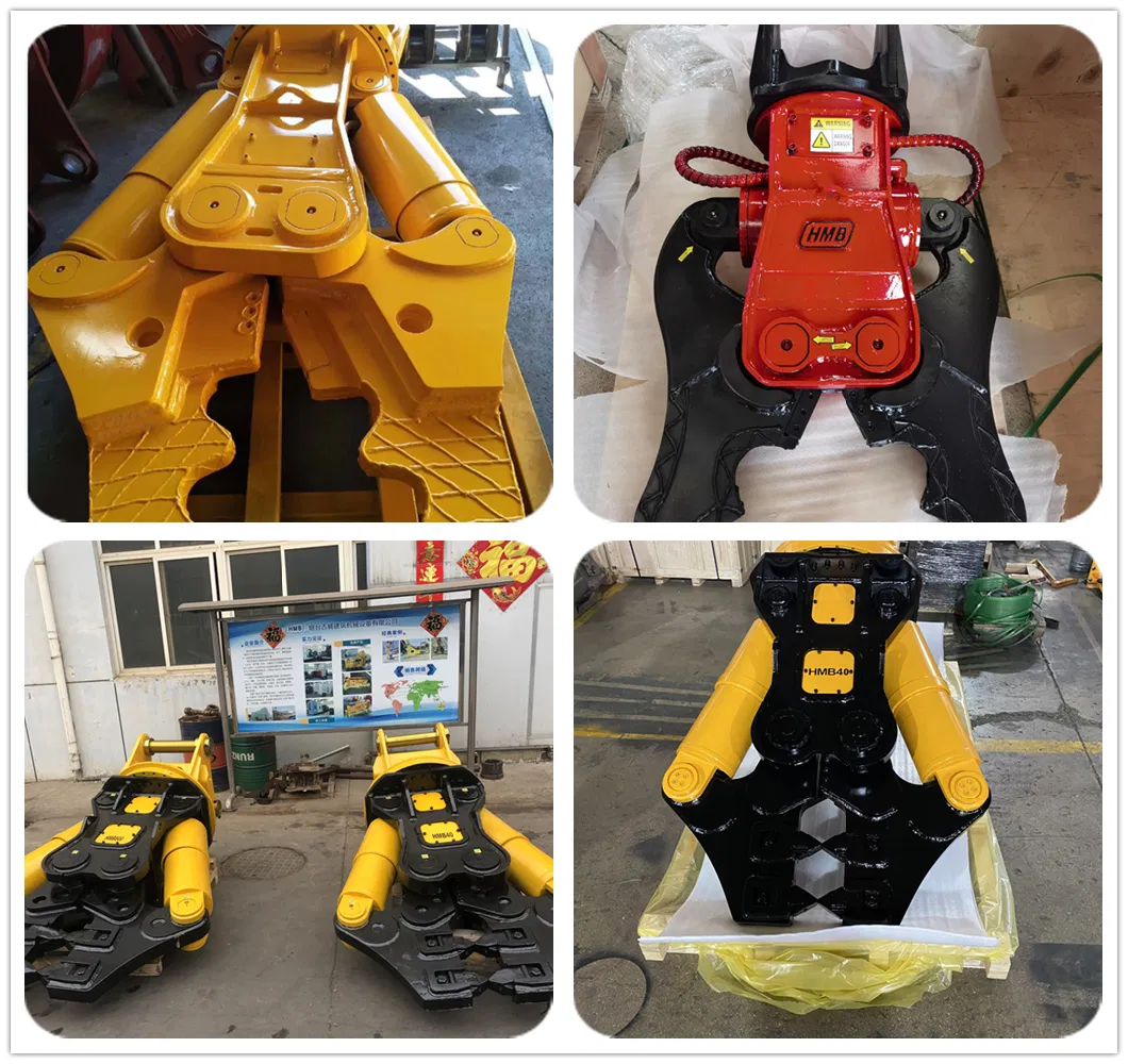 Excavator Shear Demolition Demolition Rock Crusher for Sale