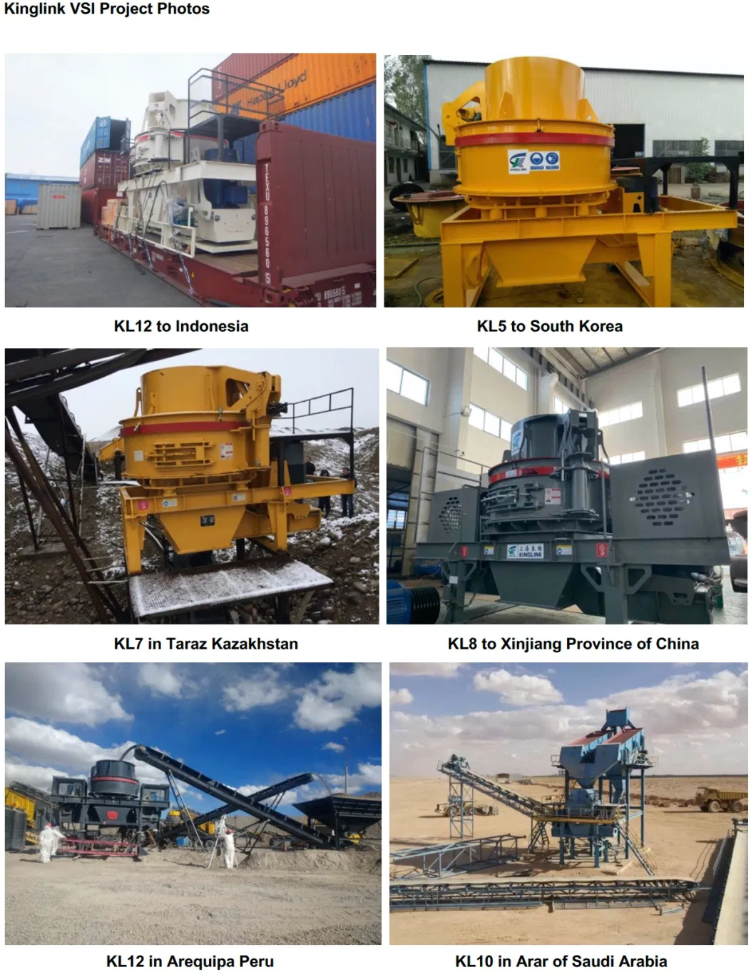 VSI Crusher/Sand Making Machine/Aggregate Shaping Machine/Vertical Shaft Impact Crusher