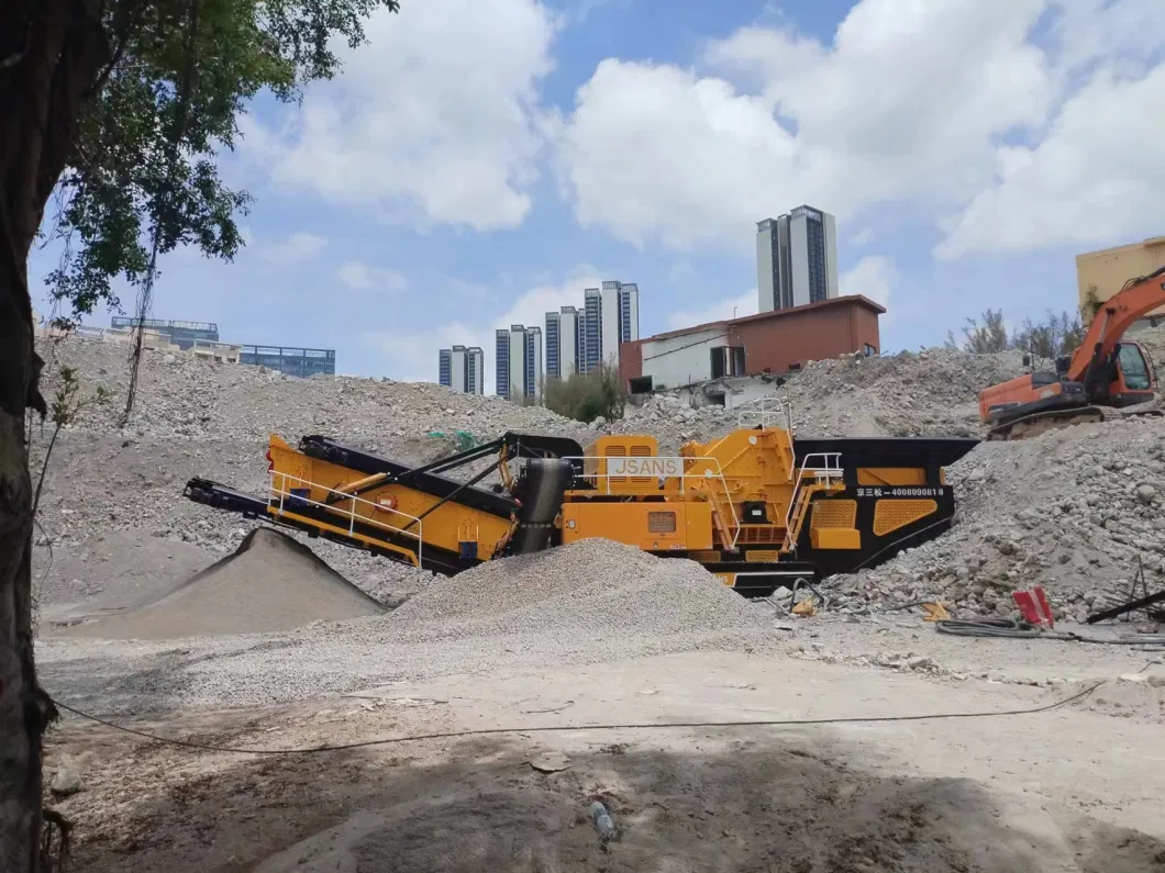 Tracked Crushing Plant for Rock Crushing