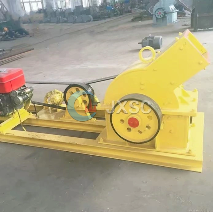 Small Stone Sand Clay Crusher Portable Concrete Crusher Machine for Sale