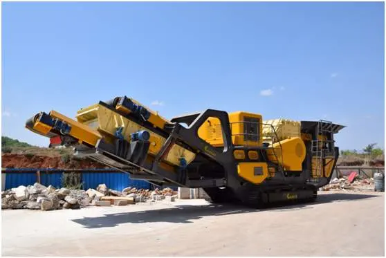 Liugong Mets. O Stone Crushing Plant Mobile Compact Crusher T Lt1213