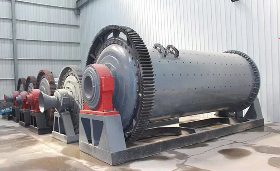 Continuous Ball Mill Machine Stone Grinding Small Ball Mill Rock Crushers Machine