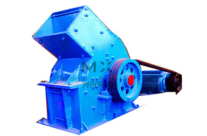 Small Scale Mobile Coal Glass Hammer Crusher Gold Ore Rock Crushing Machine