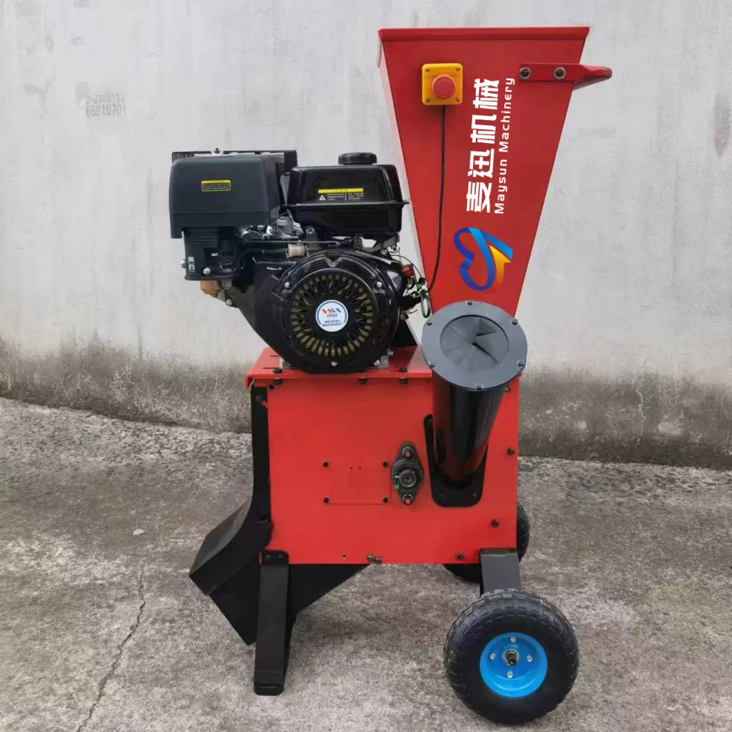 Small Metal Wood Crusher for Multi-Purpose Handle Customizable Low Noise with Wheels Crusher