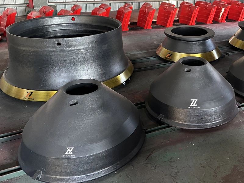 Casting High Manganese Mantle and Concave for Cone Crusher