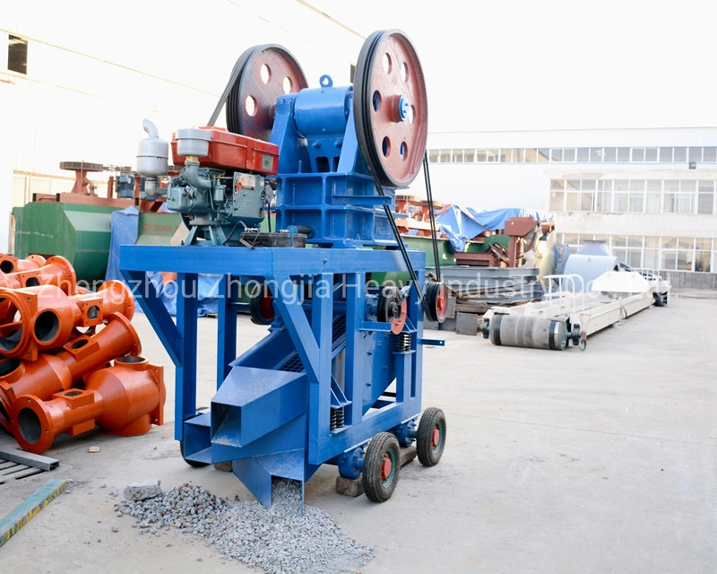 PE 150X250/ 250X400/ 400X600 Jaw Crusher Ballast Classic Mining Ore Jaw Crusher Small Aggregate Primary Granite Limestone Gravel Hard Stone Jaw Crusher Price