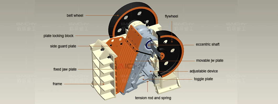 Factory Price Large Stone Crusher Machine Jaw Crusher Portable Brick Cement Rock Concrete Jaw Crusher for Sale