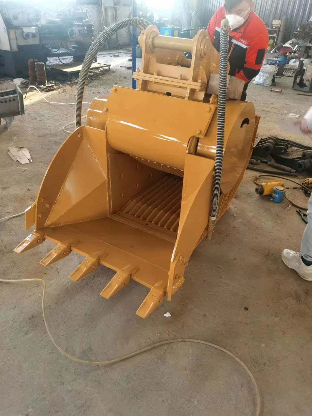 Jaw Crusher Excavator Accessories Machinery Mining Machine for Concrete