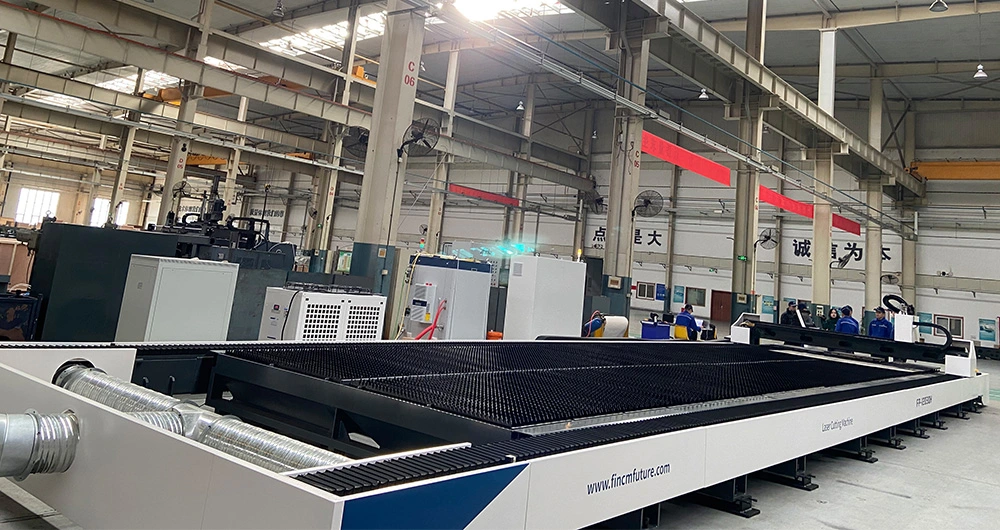 Large Format 6kw 8kw laser Cutter Ground Rail Fibre Laser Cutting Machine Metal Sheet for Energy and Mining