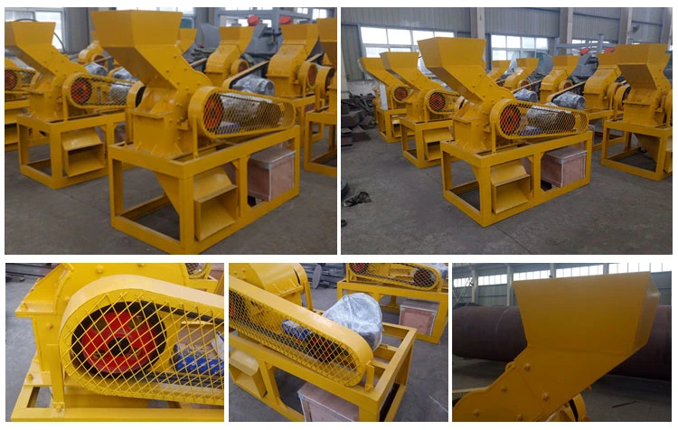 High Efficiency Hammer Crusher Metal Glass Clay Crusher