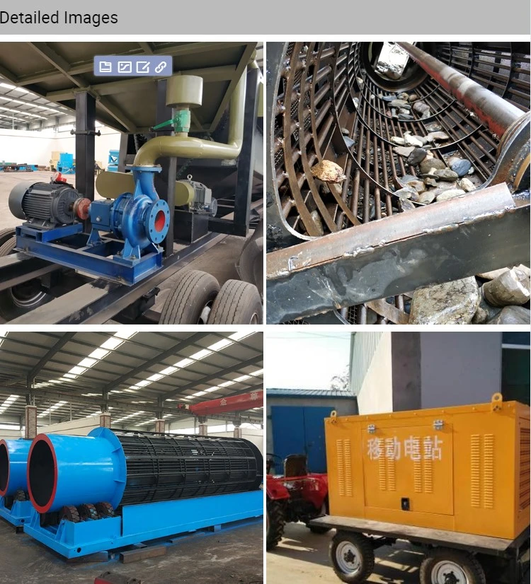 Small Scale Mining Equipment 2 Tph Rock Gold Processing Plant with Jaw Crusher, Wet Pan Mill, Gold Shaking Table