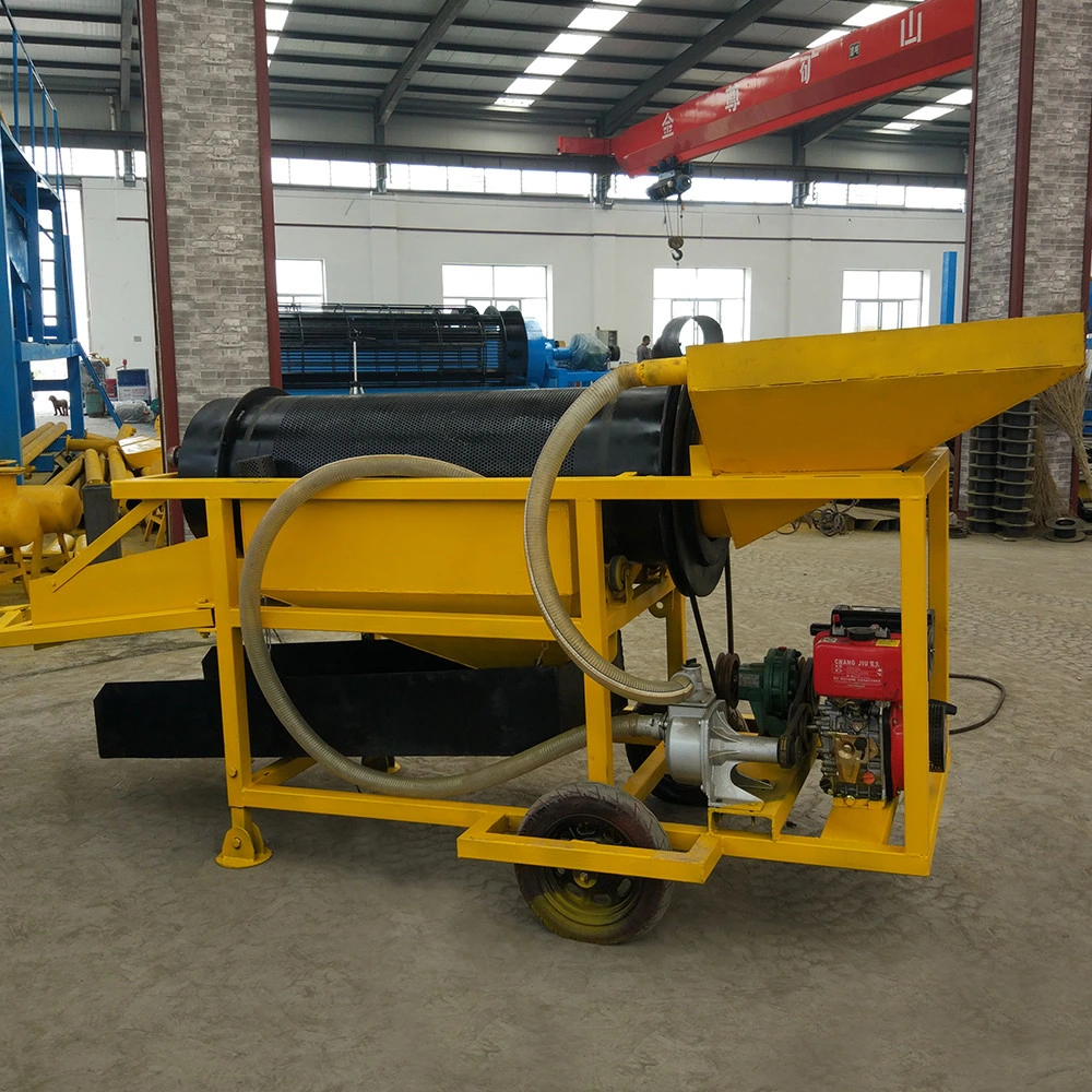 Small Scale Mining Equipment 2 Tph Rock Gold Processing Plant with Jaw Crusher, Wet Pan Mill, Gold Shaking Table