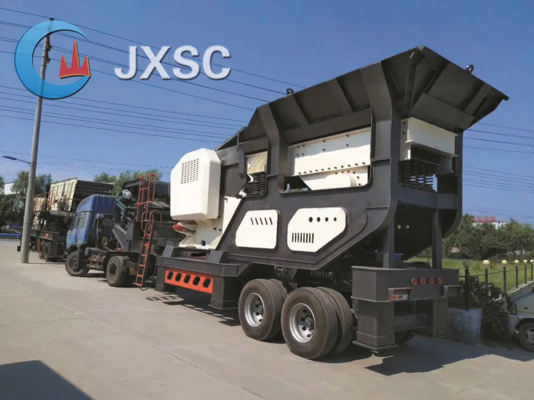 Mobile Crushing Plant, Tyre Mobile Crushing Plant