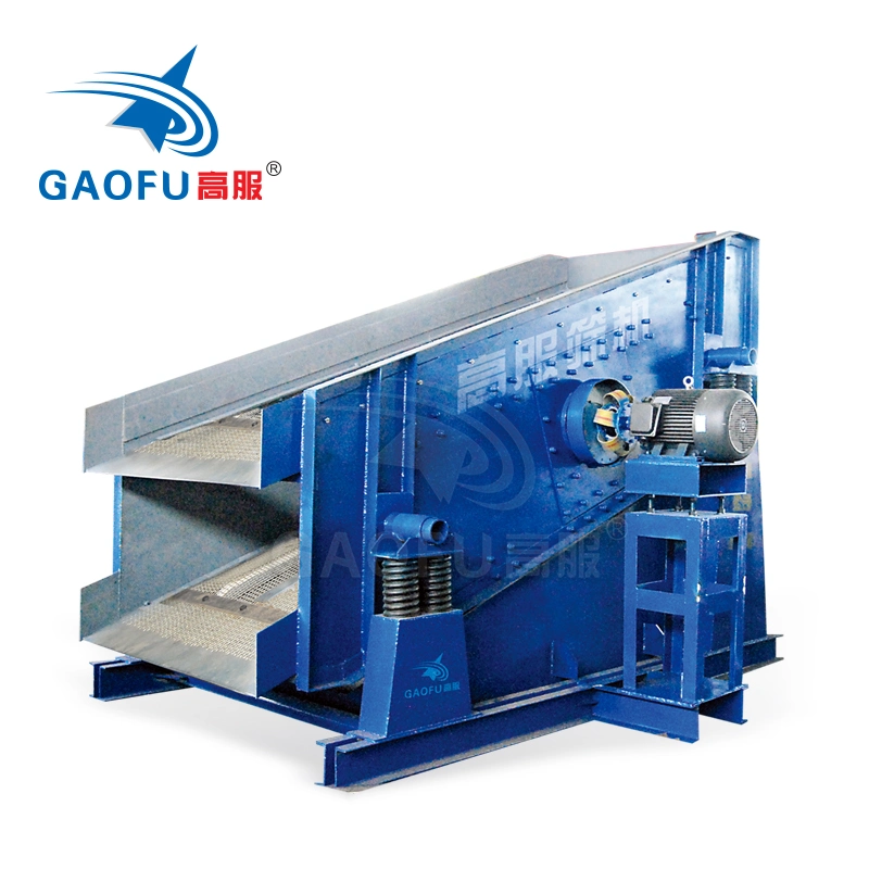 Coal Vibrating Screen Round Gravel Carbon Steel Sieving Machine