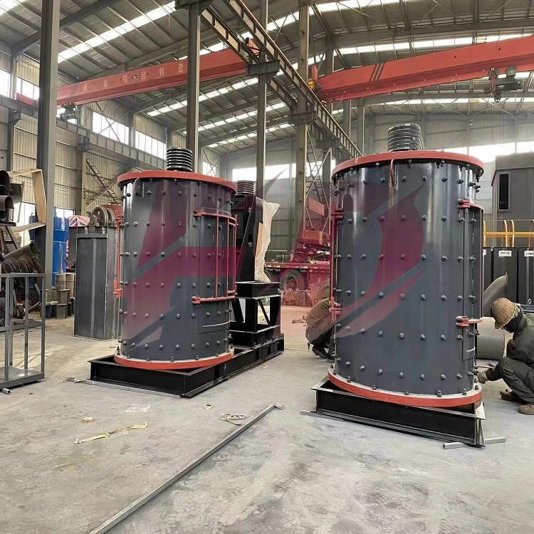 The Vertical Shaft Crusher Runs Smoothly and Produces Good Sand Particle Shape