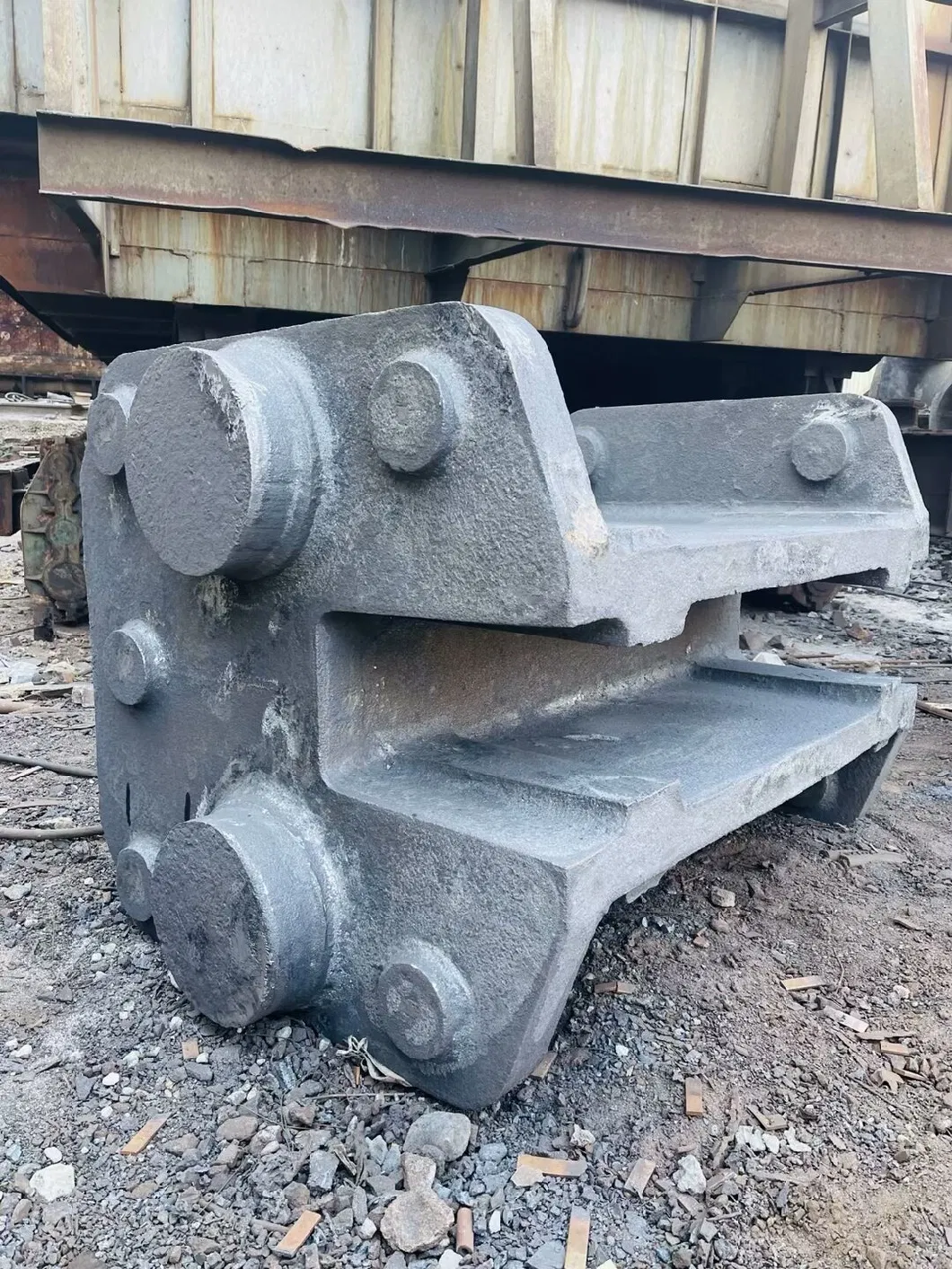 OEM Customized Mining Accessories Casting Steel Baffle Plate/Front Apron in Jaw Crusher