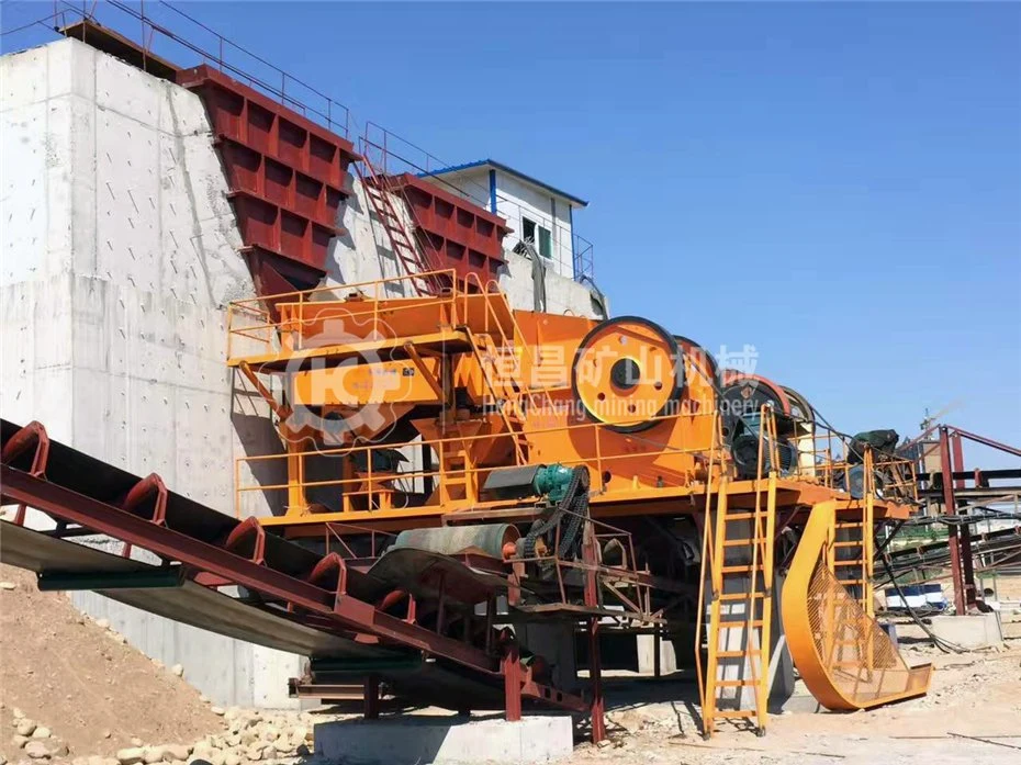 Widely Used Jaw Impact Crusher Machine Stone Mobile Crushing Plant Station Portable Rock Crusher