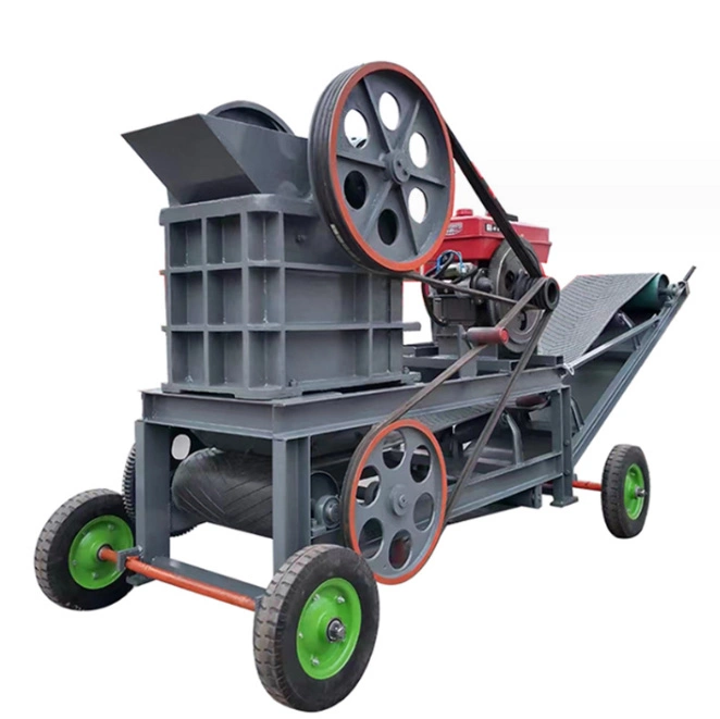 PE150X250 PE250X400 PE400X600 Pex150X750 Pex250X750 Pex250X1000 Pex250X1200 Jaw Crusher Good Price Stone Crusher Rock Crusher Jaw Crusher with Diesel Engine