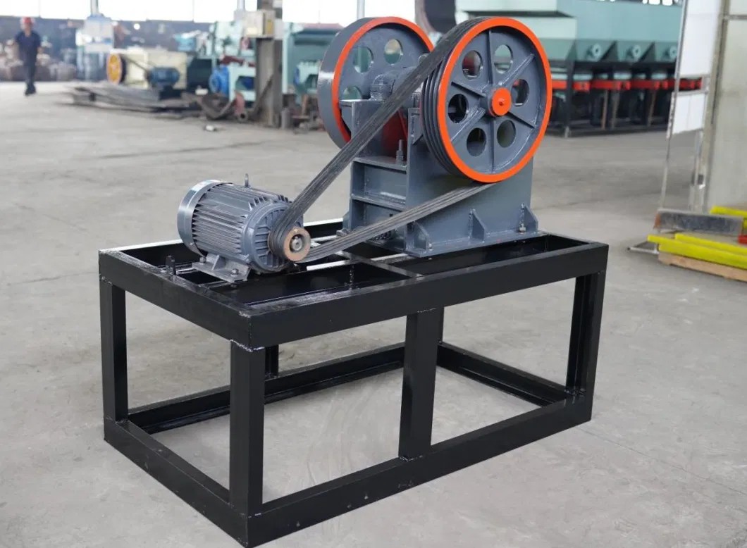 PE150X250 Jaw Crusher with Diesel Generator 1-5tph Basalt Stone Crusher Machine for Sale