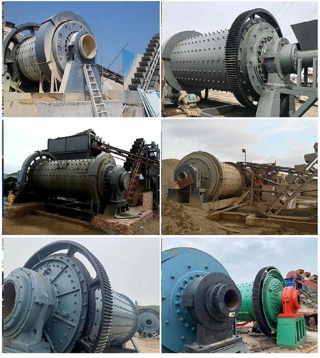 Wet/Dry Ball Mill for Gold Ore, Rock, Copper, Cement Grinding Machinery