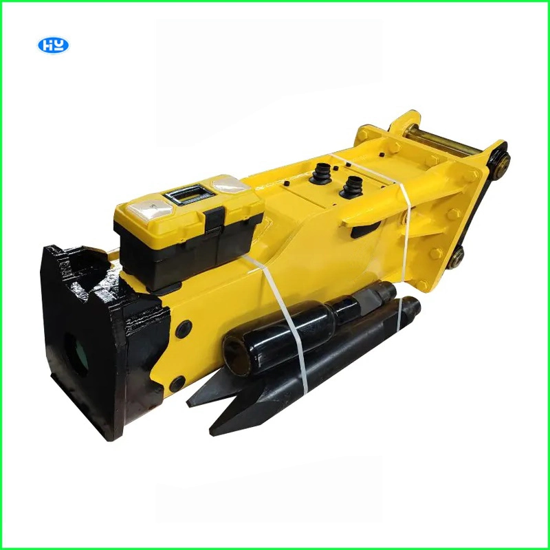 Construction Machine Excavator Attachments Hydraulic Breaker Demolition Hammer Impact Crusher for Mining