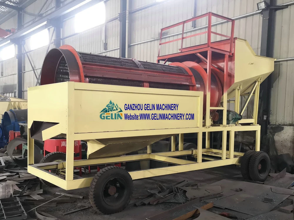 Mobile Gold Diamond Ore Processing Mining Equipment Supplier Price for Small Scale Rock Chrome Wash Alluvial Mine Placer River Tin Sand Mineral Gravity Washing