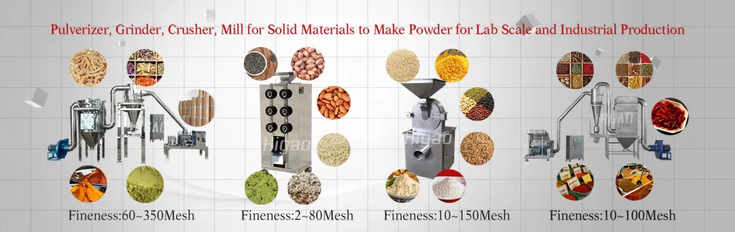 Universal Cinnamon Pepper Grinding Making Industrial Dust Removal Food Ultrafine Grinder Spice Hammer Mill Crusher