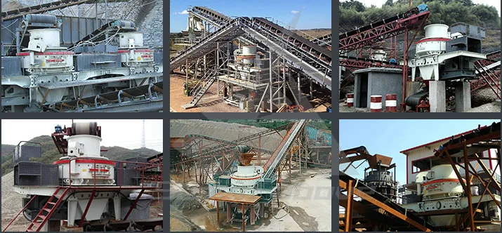 Silica Sand Making Processing Equipment VSI Vertical Shaft Impact Crusher From China