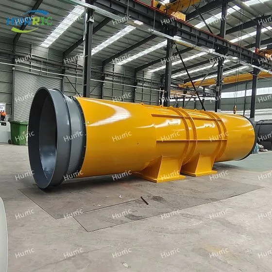 Ventilation Axial Flow Mining Tunnel Fan Single Machine Large Air Volume Pressure Mine Exhaust