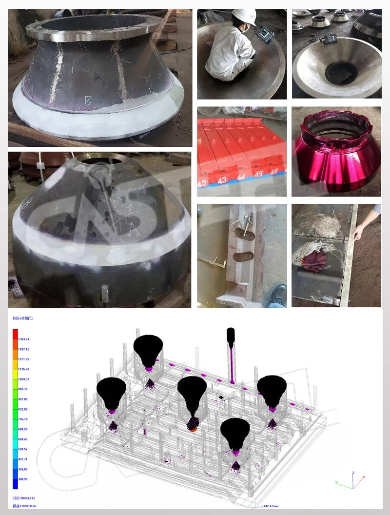 Track Mobile Crusher for Recycling Impactor Hammer Blow Bars