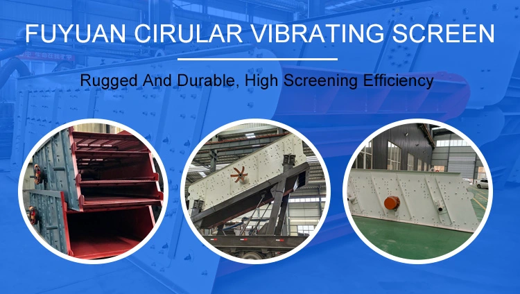 Hot Sale Good Performance Vibrating Screen for Stone Crusher Gravel Plant