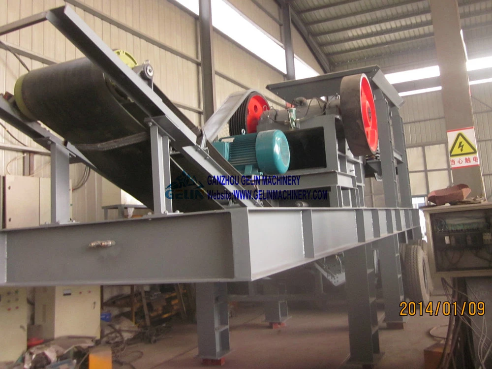 Mobile Rock Mining Crushing Machine Portable Stone Crusher Plant