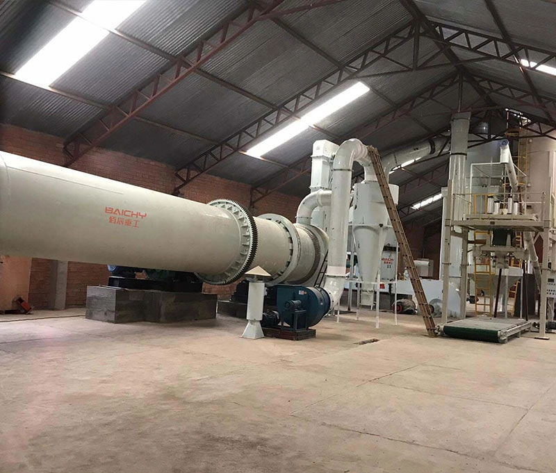 Fly Ash Rotary Dryer Single Cylinder Aggregate Powder Dryer Machine Drying Equipment for River Sand Indirect Rotary Dryer