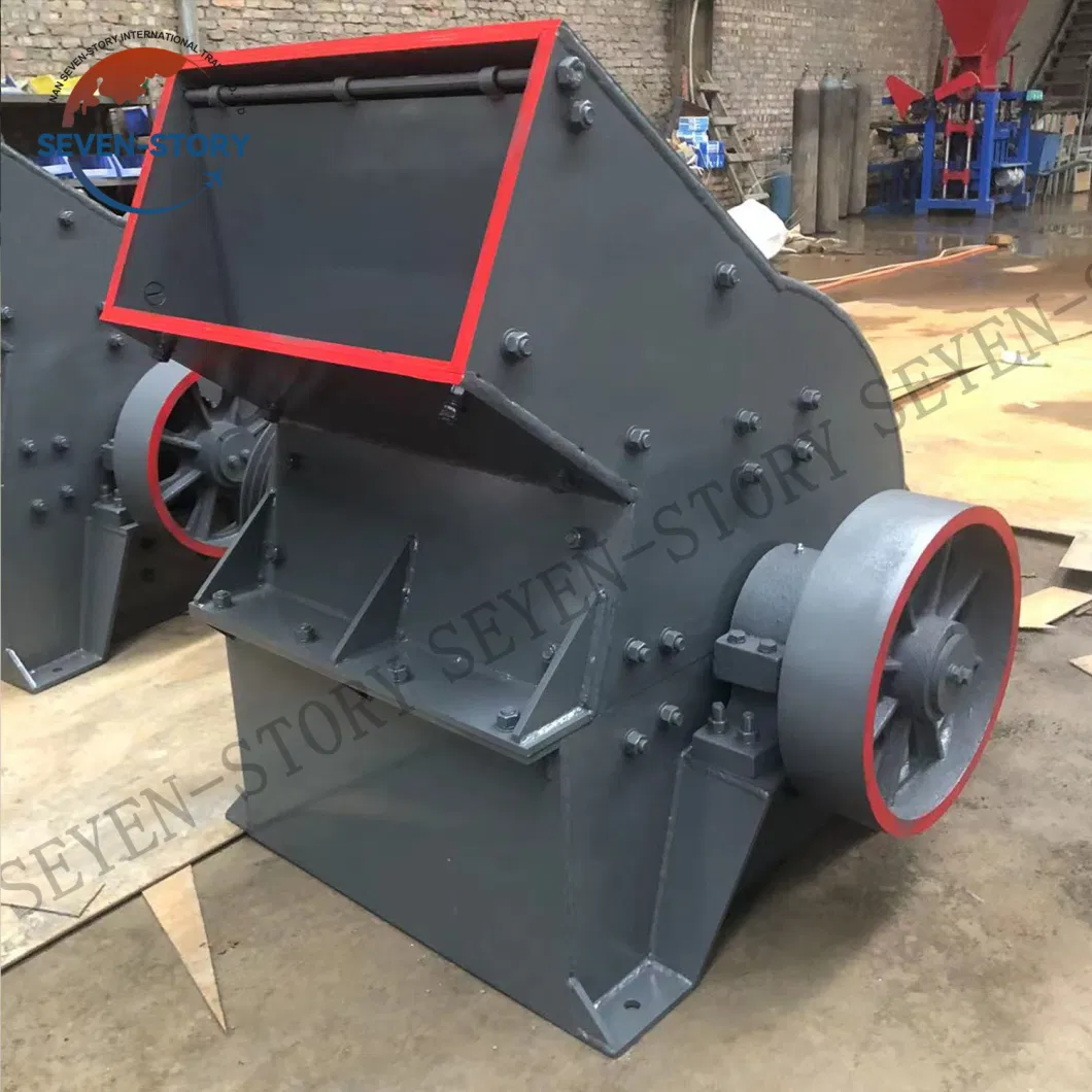 Powder Grinding Stone Making Crusher, Small Sand Hammer Mill Crushing Machine, Clay Soil Slag Ash Hammer Crusher