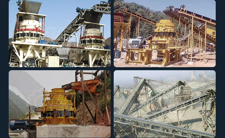 Pyz900 Quarry/Asphalt/Granite/Cobble/Limestone/Ore/Crushing Machine Cone Crusher Stone Crushing Machine